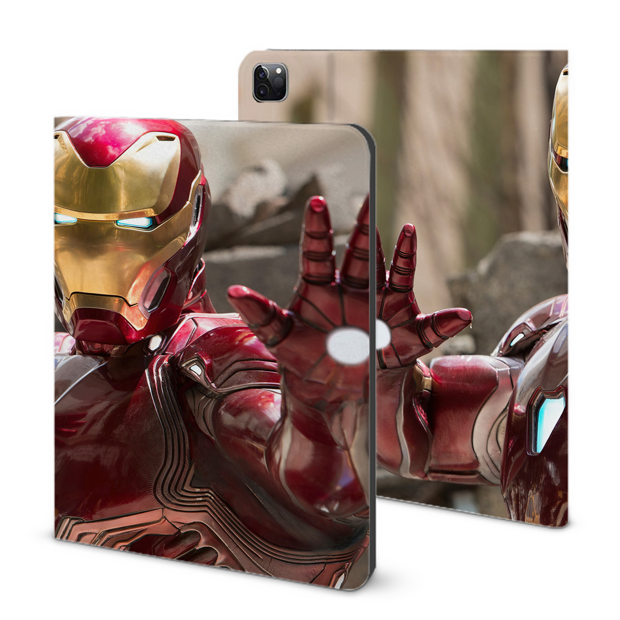 （画像用） アベンジャーズ The Avengers IPad ケース ブック型 PUレザー TPU 耐衝撃 軽量 薄型 ペン収納なし 全面保護 IPad 各モデル対応